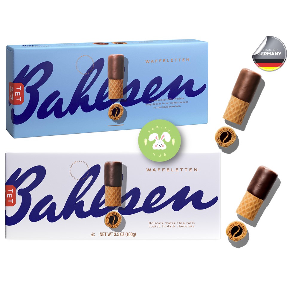 bahlsen-waffelletten-milk-dark-100g-บาวเซ่น-เวเฟิลเอทเทน-มิลค์-เวเฟอร์ชนิดม้วนเคลือบช็อกโกแลตนม-ดาร์คช้อกโกแลต