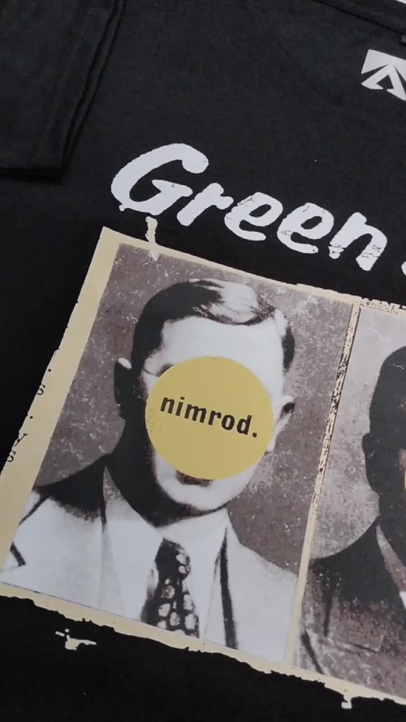 เสื้อยืด-พิมพ์ลาย-greenday-nimrod-band-สไตล์พังก์ร็อค-สําหรับผู้ชาย-และผู้หญิง