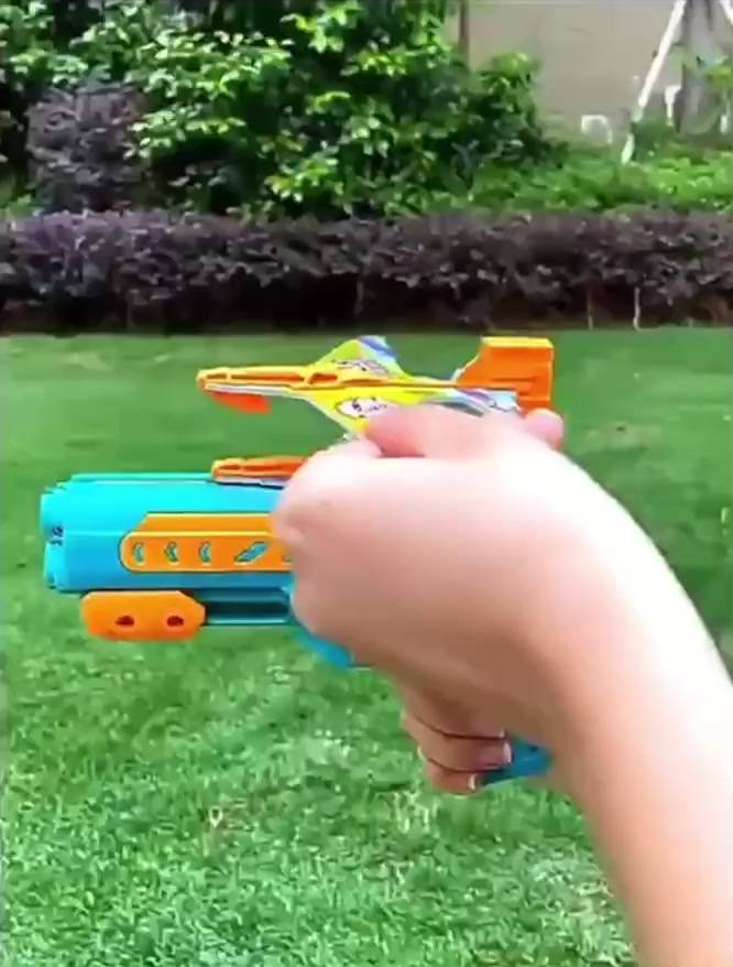 พร้อมส่ง-ของเล่น-ปืนยิงเครื่องบิน-ปืนของเล่น-เครื่องบินของเล่น