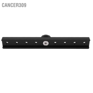 Cancer309 Cold Shoe Mount Extension Bar Flash Microphone Bracket with 1/4 Screw Hole for Cameras