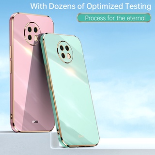 กรณี Redmi Note 9T ฝาครอบเคส Soft TPU Electroplating Back Cover Shockproof Xiaomi Redmi Note 9T Note9T Phone Casing