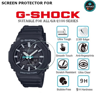 Casio G-Shock GA-2100 Series Casioak TMJ Series 9H ฟิล์มกระจกนิรภัยกันรอยหน้าจอ GA2100