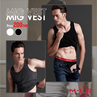 สินค้า M-I-G Vest เสื้อกล้าม cotton 100%