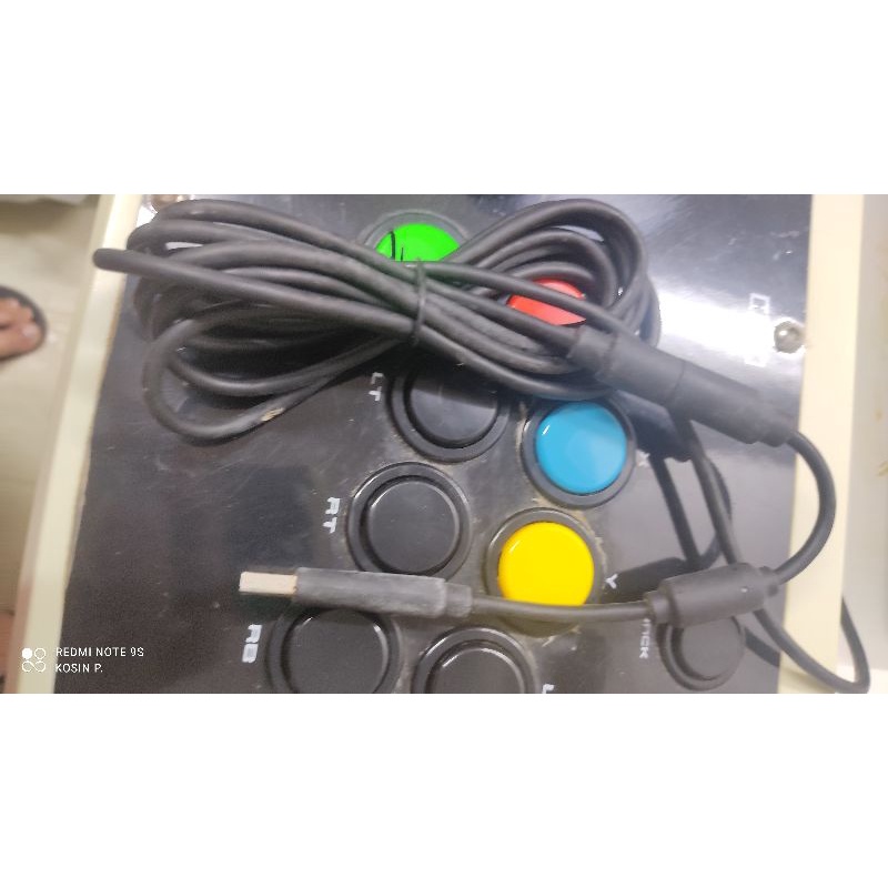 จอยโยก-arcade-xbox-360-รุ่น-real-arcade-pro-ex-se-ของ-hori-แท้-คอเกมส์ต่อสู้-ควรมีติดบ้าน-ใช้งานได้ปกติ