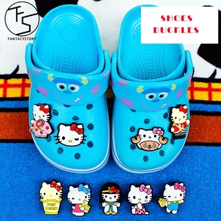 Hello Kitty รองเท้า Jibbitz มีเสน่ห์สําหรับ Crocs