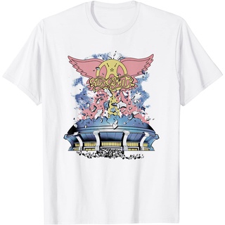 เสื้อยืดโอเวอร์ไซส์เสื้อยืด พิมพ์ลาย Aerosmith The ForumS-3XL