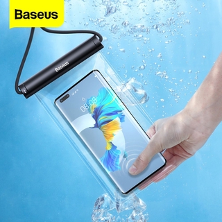 BASEUS ซองกันน้ำ 7.2 นิ้ว สําหรับใส่โทรศัพท์มือถือ ขนาด Iphone 12 11 Pro Max Samsung Xiaomi Redmi