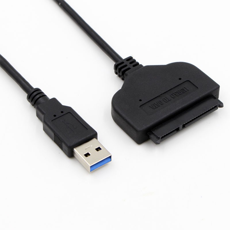 ภาพหน้าปกสินค้าUSB 3.0 to Sata หัว ตัวแปลง เชื่อมต่อฮาร์ดดิสก์ ขนาด 2.5 นิ้วกับคอมพิวเตอร์ External Adapter hdd 2.5" hard disk to USB