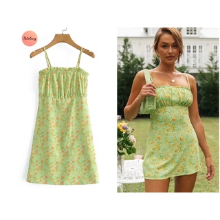 เดรสกระโปรง 🌟💚 Green Star Dress 💚🌟