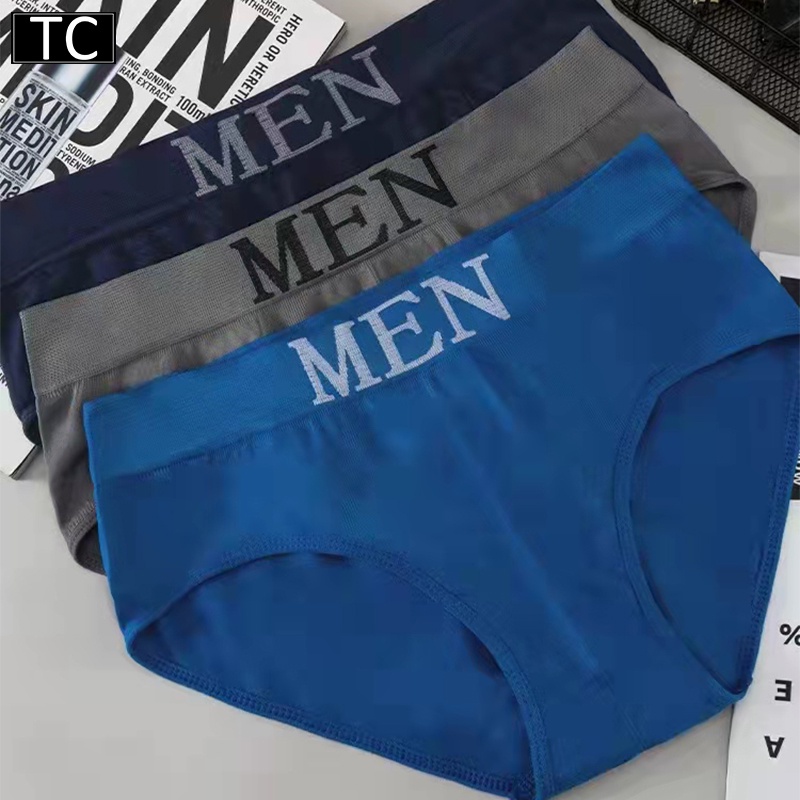 ภาพหน้าปกสินค้าTC ใหม่ กางเกงในผู้ชาย กางเกงชั้นในขาเว้า เนื้อผ้านิ่มใส่สบาย รุ่น135 จากร้าน tc.369 บน Shopee
