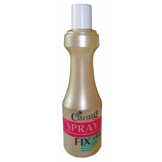 🉐แคริ่ง สเปรย์ ฟิกซ์ (รีฟิล ขวดสีครีม) Caring Spray Fix Refill อยู่ทรง นานเป็นพิเศษ โฉบเฉี่ยว หลากสไตล์ 220ml