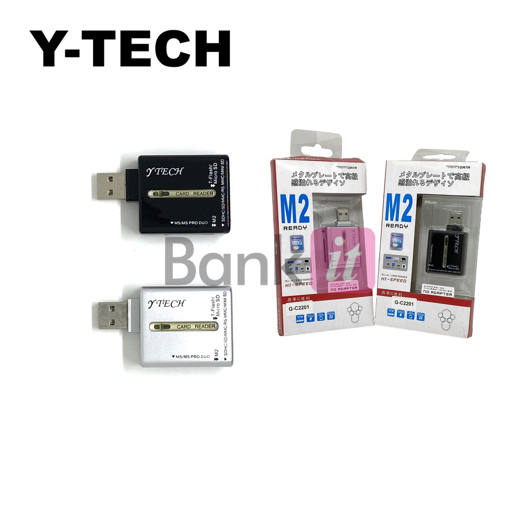 Y-TECH Card Reader M2 Ready รุ่น G-C2201 | Shopee Thailand