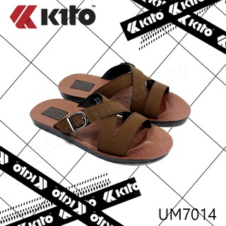 kito รองเท้าแฟชั่นกีโต้แท้แตะลำลอง แบบสวมเบาใส่สบาย รุ่น UM7014