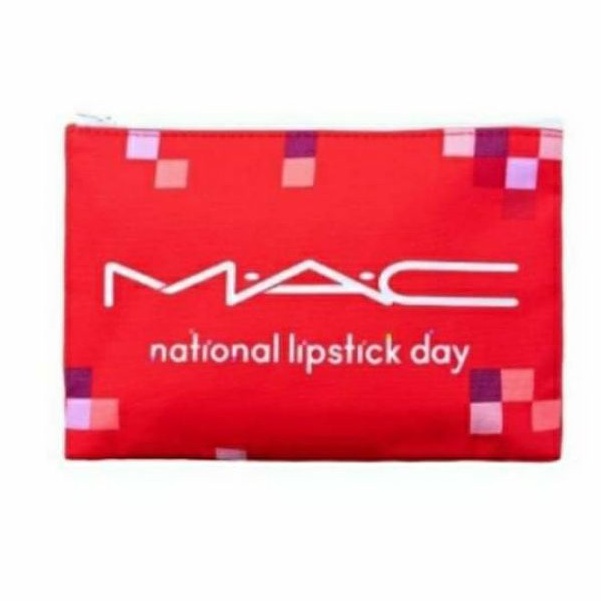 beauty-siam-แท้ทั้งร้าน-กระเป๋าเครื่องสำอางค์-mac-national-lipstick-day