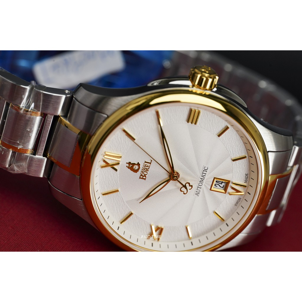 นาฬิกา-ernest-borel-41mm-mechanical-vintage-dress-watch-bracelet-gb7350-232a