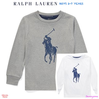 RALPH LAUREN BIG PONY PERFORMANCE TEE ( BOYS 2-7 YEARS )