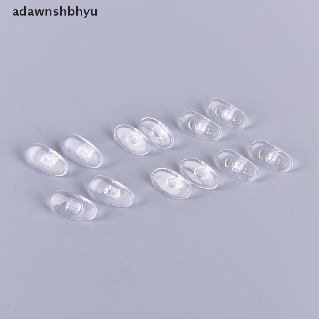 adawnshbhyu-แผ่นซิลิโคนรองจมูก-สําหรับแว่นตา-5-คู่