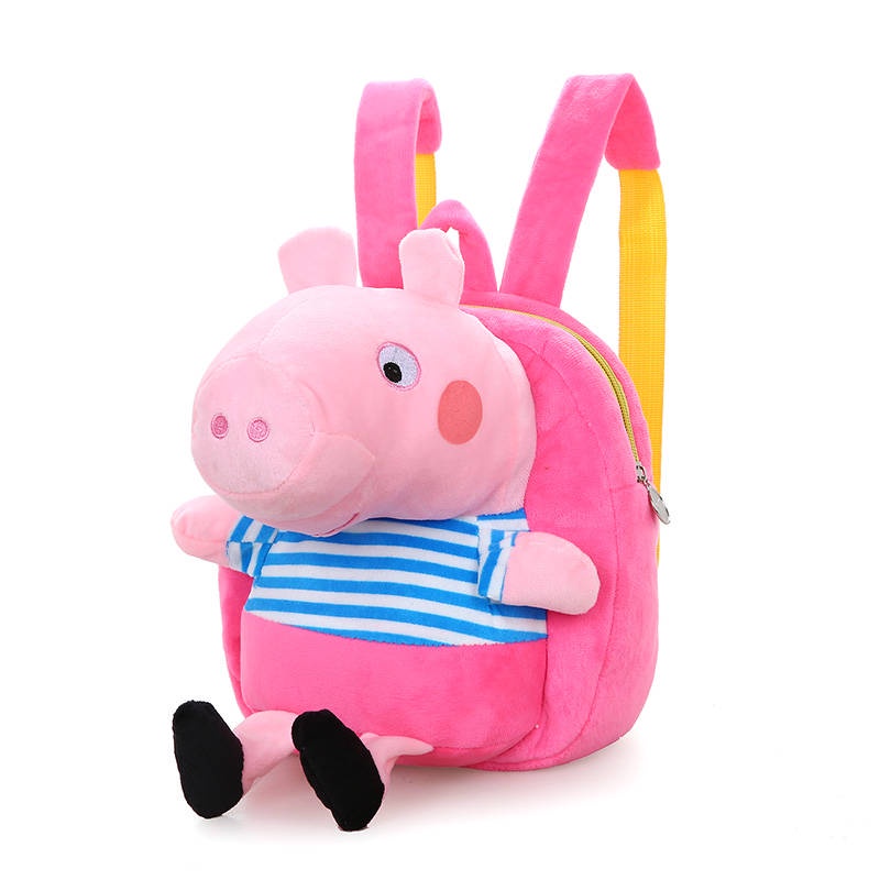 กระเป๋านักเรียน-กระเป๋าสะพายหลัง-new-style-piggy-หน้าการ์ตูนเด็กอนุบาลเด็กชายหญิงกระเป๋าเป้สะพายหลังน่ารักเด็ก1-3ขวบ