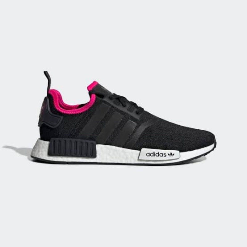 Adidas NMD R1 Core Black Core Black Shock Pink Shopee Thailand