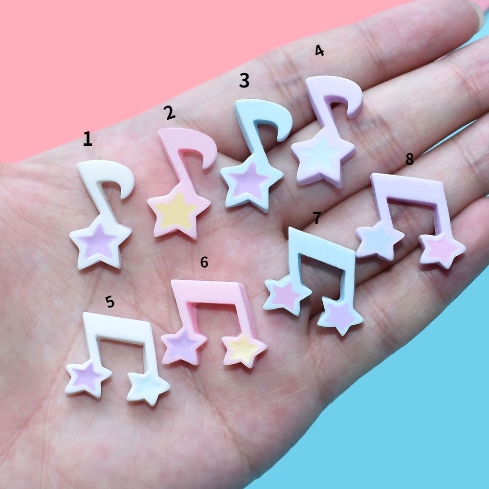 10pcs-set-resin-star-music-note-diy-cream-glue-mobile-phone-case-hairpin-decoration-accessories-creative-kettle-stickers