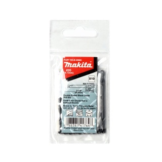 MAKITA ดอกสว่าน HSS 2 หัว เบอร์ 20 รีเวท No.5 (10PCS/1PAC) รุ่น B-29985