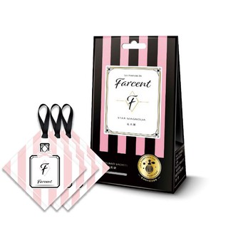 Air freshener PERFUMED SACHETS FARCENT LES PARFUMS DE STAR MAGNOLIA PACK3 Air freshener desiccant Home use น้ำหอมปรับอาก