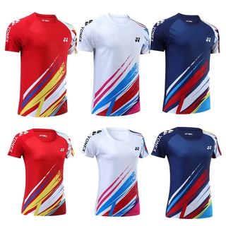 New Yonex เสื้อกีฬาแบดมินตัน แบบแห้งเร็ว สําหรับผู้ใหญ่