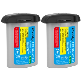 2Pcs 3500mAh 10.8V LP-E19 LP E19 Battery Akku for Canon-1DX 1DX MarK2 Mark3 MARK4 1DS SLR Cameras