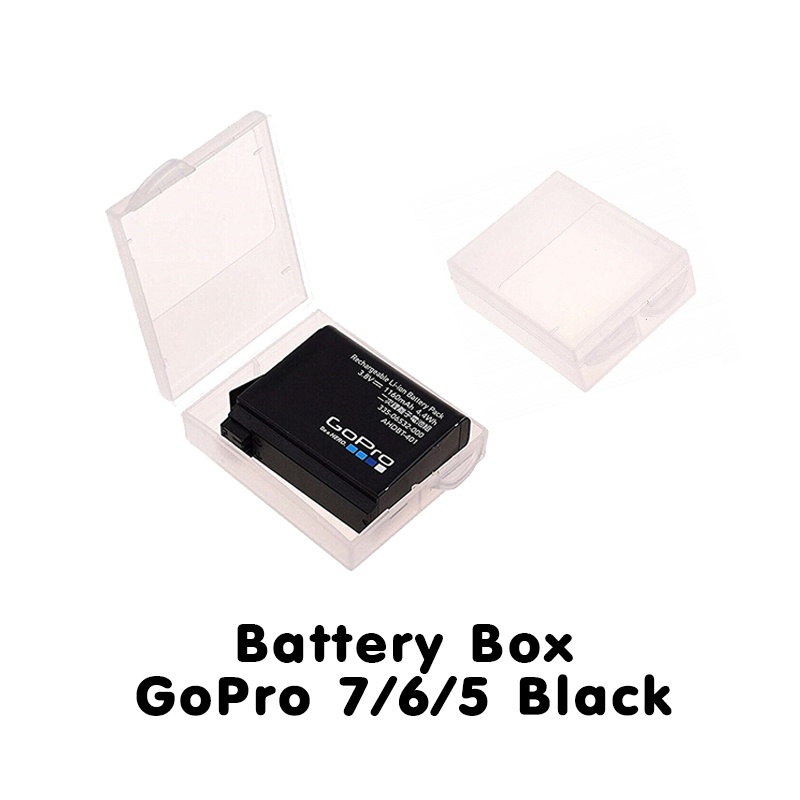 gopro-7-6-5-plastic-camera-battery-storage-box-กล่องเก็บแบตเตอรี่-กล้อง