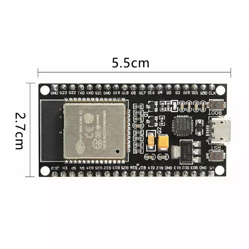 esp32-development-board-ไร้สาย-wifi-บลูทูธ-2-in-1-dual-core-cpu-ใช้พลังงานต่ำ-esp-32-ควบคุม-esp-32s