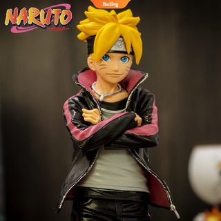 Anime Naruto Next Generations - Uzumaki Boruto 24 ซม. โมเดลตุ๊กตา Pvc ของเล่นสําหรับเด็ก