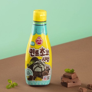 ภาพหน้าปกสินค้าพร้อมส่ง 민트초코시럽 ซอสช็อคโกแลตกลิ่นมินท์ ​Ottogi Mint Chocolate Syrup 220g. ที่เกี่ยวข้อง