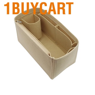 1buycart Tote Bag Organizer Insert for Speedy25 30 35 Multi Compartment Storage Stereotype Felt