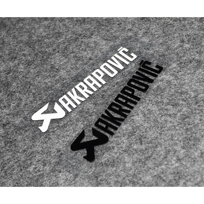 สติ๊กเกอร์ AKRAPOVIC sticker จัดส่งภายใน24ชั่วโมง | Shopee Thailand