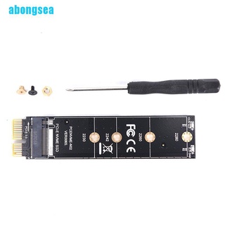 Abongsea อะแดปเตอร์เชื่อมต่อ M2 Nvme Ssd M2 Pcie X1 Raiser Pci-E Pci Express M Key