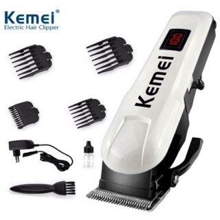 ภาพขนาดย่อของสินค้า(สินค้าพร้อมส่ง) KEMEI KM-809A แบตเตอเลี่ยนตัดผม ปัตตาเลี่ยนตัดผม แบตเตอเลี่ยนไร้สาย