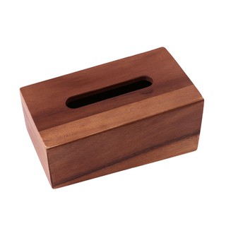 กล่องใส่ทิชชู กล่องใส่ทิชชูแผ่น ACAZIA อุปกรณ์บนโต๊ะอาหาร ห้องครัว อุปกรณ์ TISSUE BOX WOODEN ACAZIA