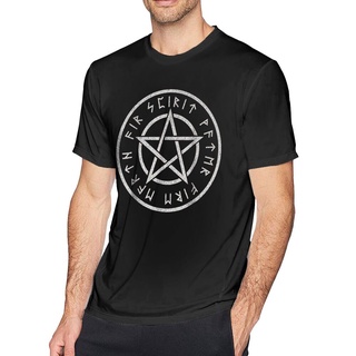 เสื้อยืดพิมพ์ลายแฟชั่น พร้อมส่ง เสื้อยืดคอกลม ผ้าฝ้าย พิมพ์ลายแม่มด Wicca Pagan Witchcraft แฟชั่นฤดูร้อน สําหรับของขวัญว