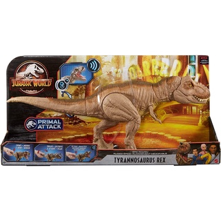 Jurassic World Camp Cretaceous Epic Roarin’ Tyrannosaurus Rex Large Action Figure GJT60 ฟิกเกอร์ Jurassic World Camp Cretaceous Epic Roarin Tyrannosaurus Rex ขนาดใหญ่ GJT60