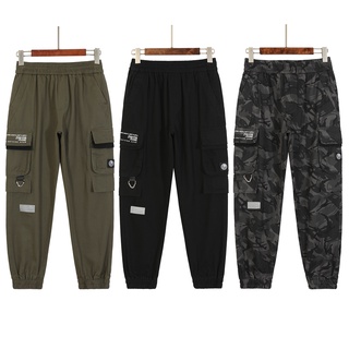 Aape กางเกงขายาวลําลอง พลาสติก ปักลาย Cago Joggers Aaper เหมาะกับการวิ่งจ็อกกิ้ง สําหรับสตรี