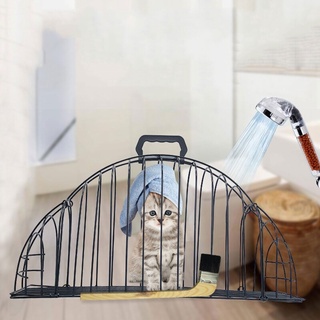 อาบน้ำแมวล้างกรงแมวป้องกันการกัดและเป่ากรงแมวอุปกรณ์สำหรับแมว