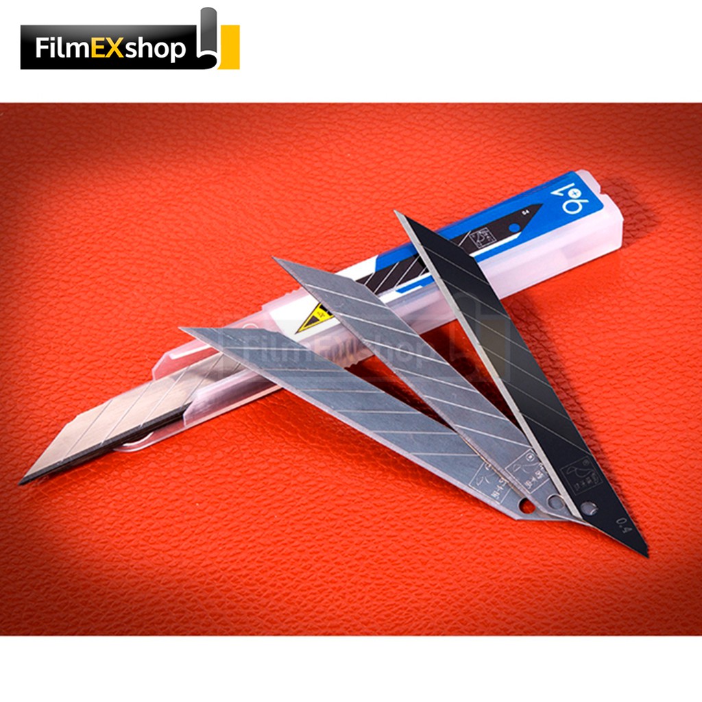 fd-n40a-ใบมีดคัตเตอร์-9-มม-หลอด-10-ใบ-woodpecker-knife-cutter-blades