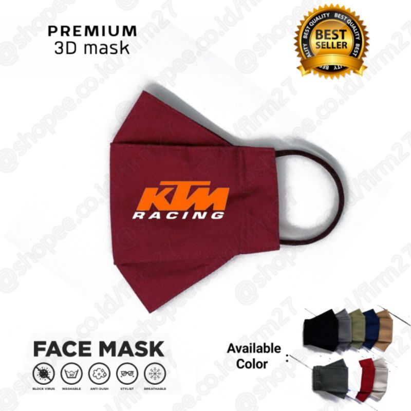 ktm-racing-3d-mask-3d-ktm-หน้ากากแข่งรถ