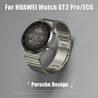 ภาพหน้าปกสินค้าPORSCHE สายนาฬิกาข้อมือสแตนเลสสําหรับ Huawei Watch GT2 Pro / Ecg ซึ่งคุณอาจชอบราคาและรีวิวของสินค้านี้