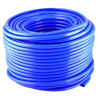สายยางรดน้ำ สายยางม้วนทึบ PVC SPRING 5/8"x100 ม. สีน้ำเงิน อุปกรณ์รดน้ำต้นไม้ สวน อุปกรณ์ตกแต่ง PVC HOSE SPRING 5/8"X100