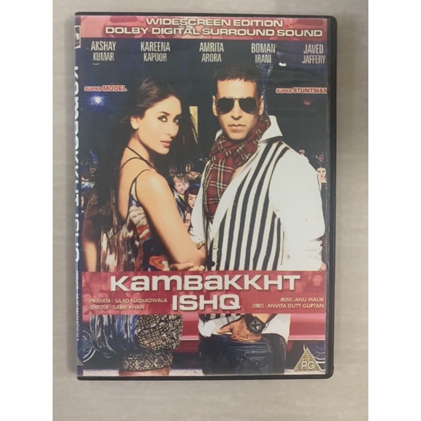 dvd-หนังอินเดีย-kambakkht-ishq-hindi