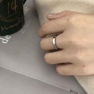 💍💍 แหวนไทเทเนี่ยม 0.4mm แหวนคู่รัก แหวนเรียบ 🔥พร้อมส่ง🔥