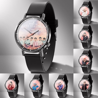 ภาพหน้าปกสินค้าKpop Bts นาฬิกาข้อมือแฟชั่นสไตล์เกาหลี ที่เกี่ยวข้อง