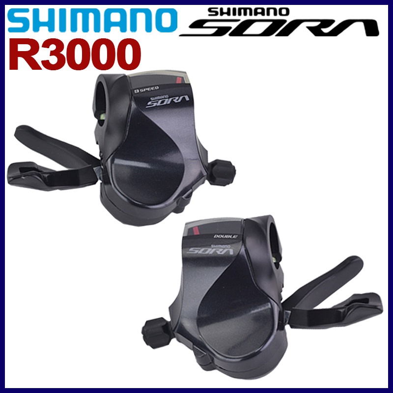 shimano-sora-r3000-shifter-2x9-speed-3x9-อะไหล่เสริมจักรยาน-2-way-sl-r3000-shifters
