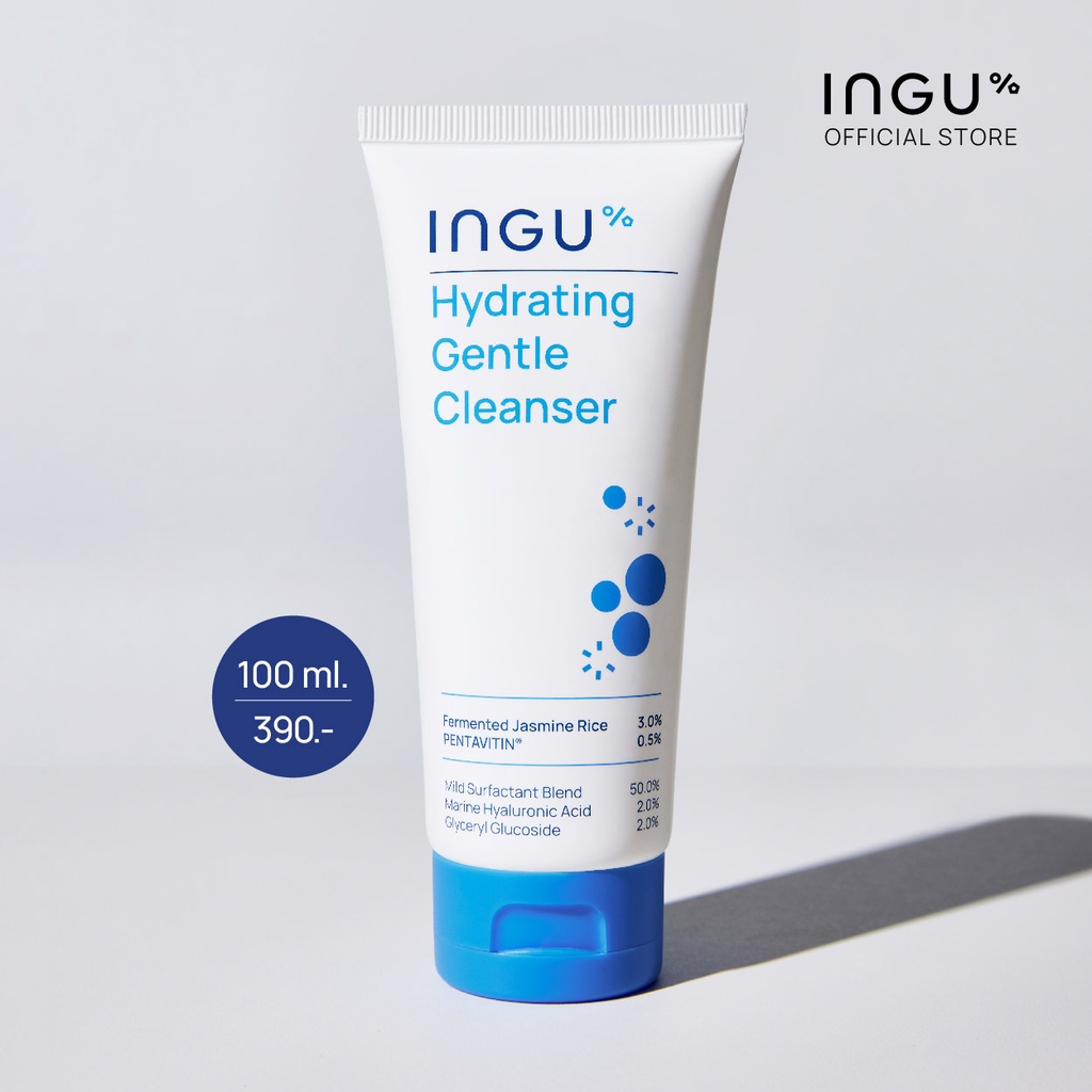 INGU Hydrating Gentle Cleanser อิงกุ ไฮเดรตติ้ง เจนเทิ่ล คลีนเซอร์ ...